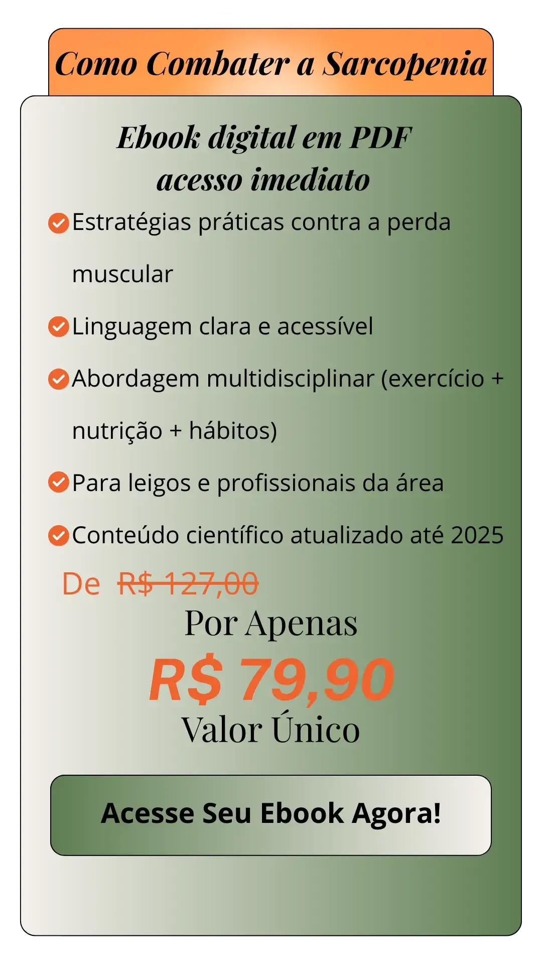 Tabela de preço