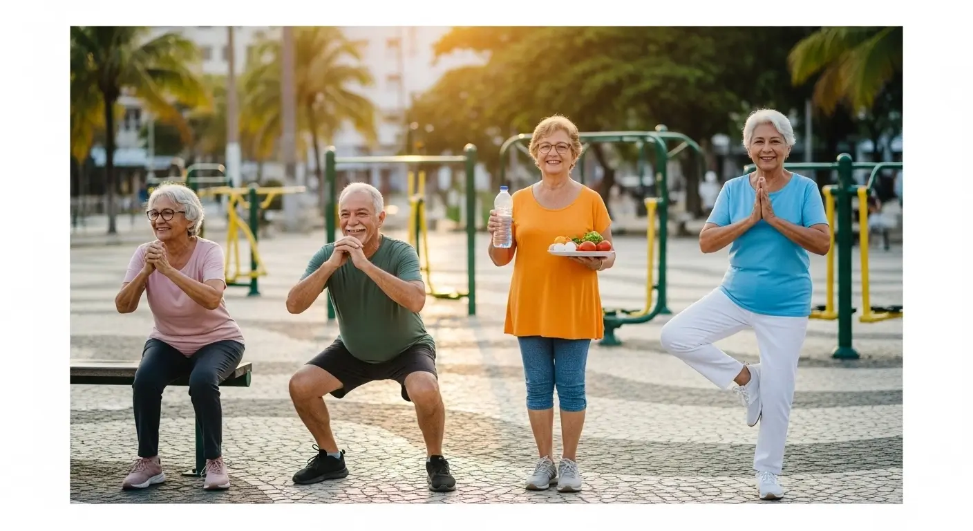 Como combater a sarcopenia em idosos Como combater a sarcopenia em idosos